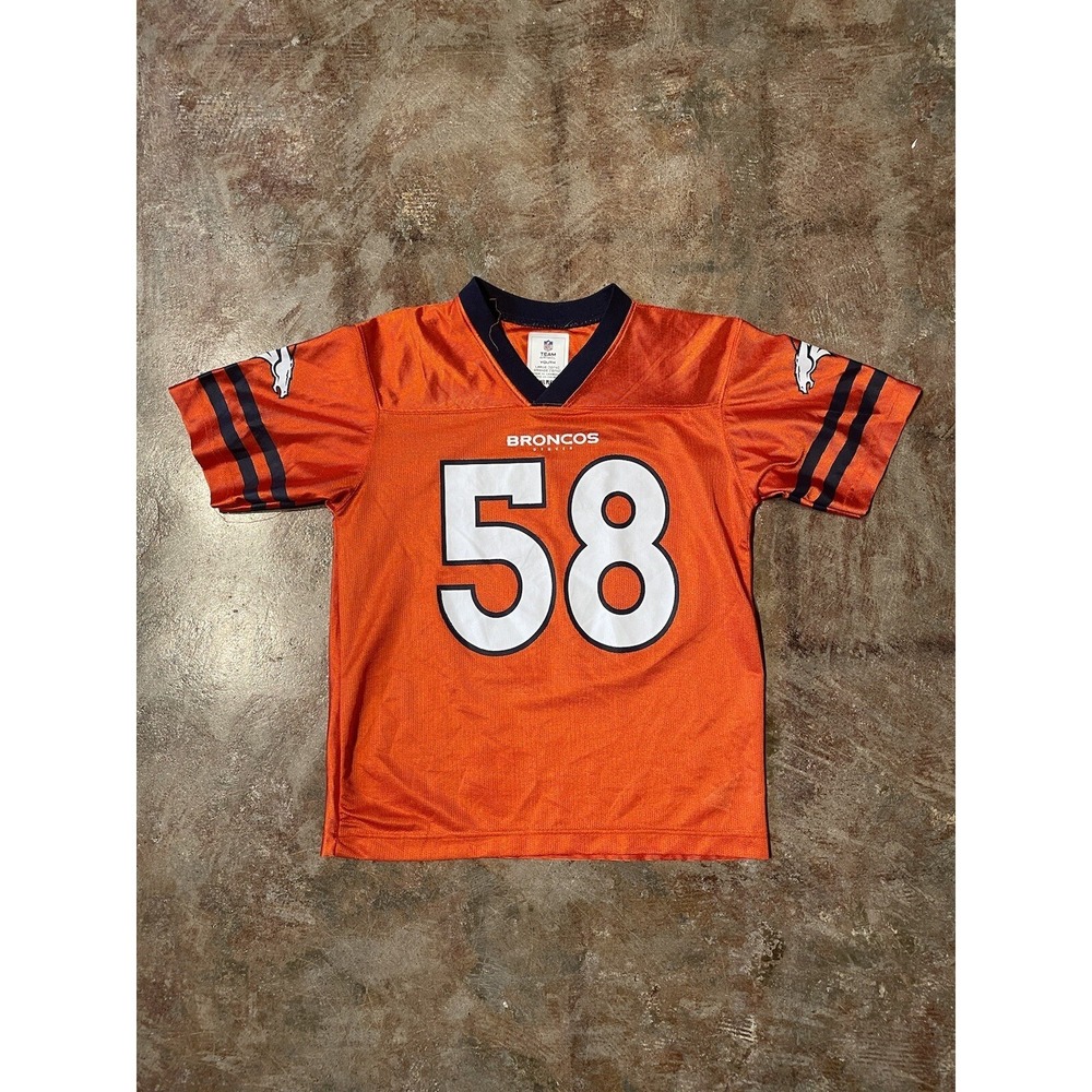 Denver Broncos Von Miller Jersey #58 NFL Youth‎ Sz L (10/12) *